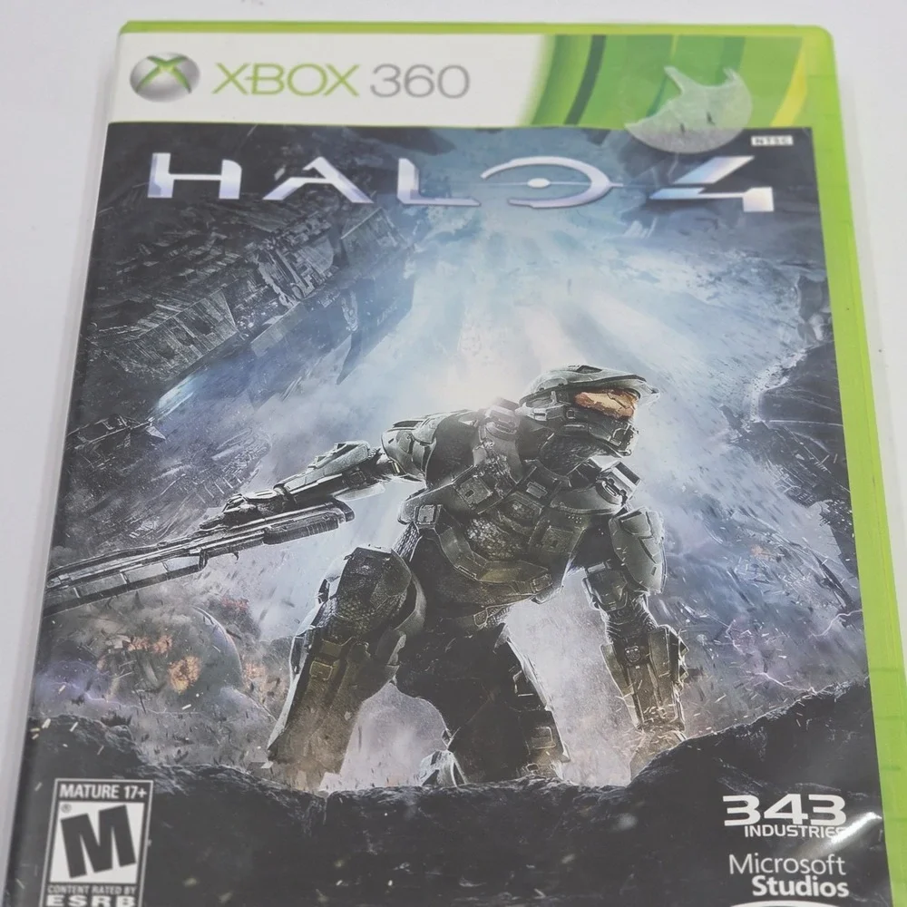 Halo 4 Microsoft Xbox 360 2-Disc Set CIB Master Chief